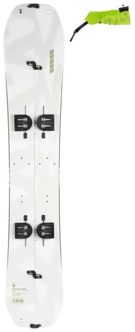 K2 Marauder Splitboard + Pucks + Skins 4 K2 Marauder Splitboard + Pucks + Skins - Billede 2