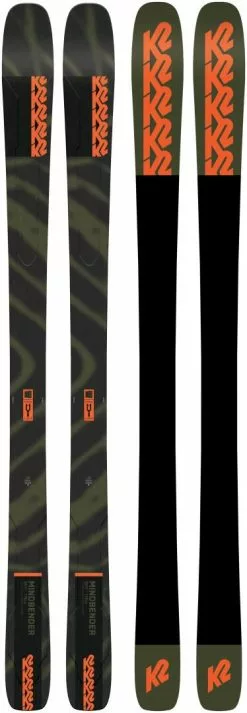 K2 Mindbender 89Ti -K2 Salgsbutik k2 mindbender 89 ti black orange 1 1
